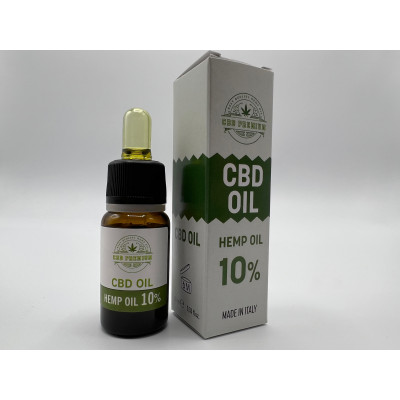 Olio CBD Premium 10% - CBD Puro di Origine Biologica al 100% - cbdpremium.it